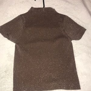 Glittery turtle neck